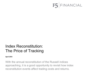 index reconstitution, index funds, dfa info, f5 financial planning, fee-only, naperville financial, naperville financial planner