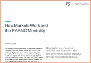 How Markets Work and the FAANG Mentality