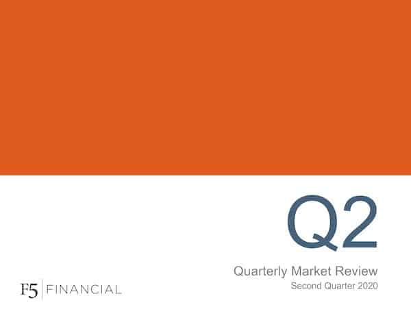 Cover for our Quarterly Market Review - Second Quarter 2020 report