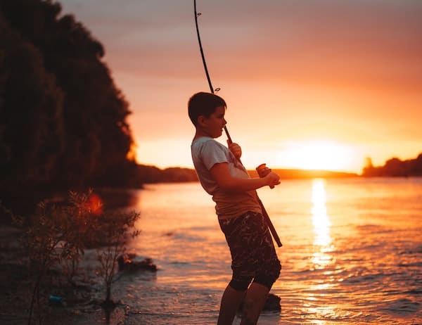 Feeling confident while fishing