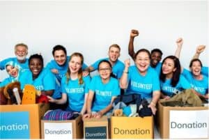 Charitable giving (volunteering)