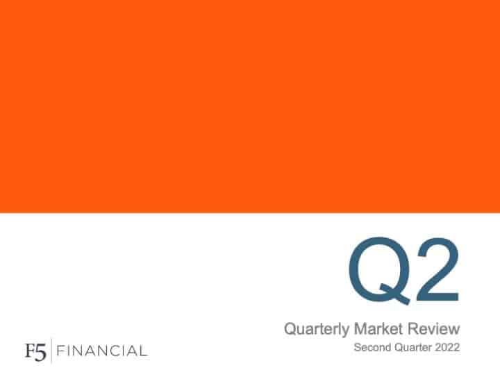 Quarterly Market Review – Second Quarter 2022 | F5 Financial is a fee only wealth management firm with a holistic approach to financial planning, personal goals, and behavioral change.