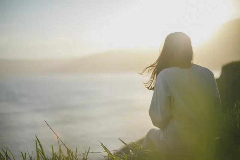 Woman in nature