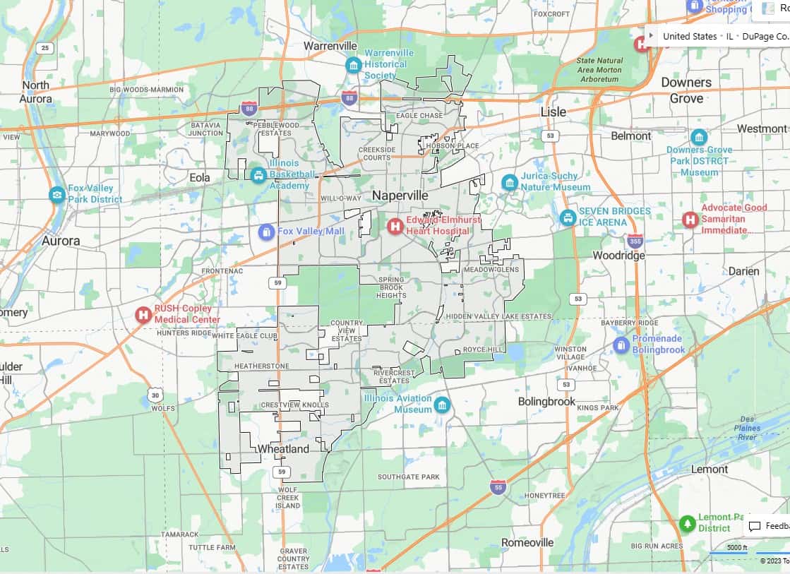 Naperville’s 3 Areas to Explore
